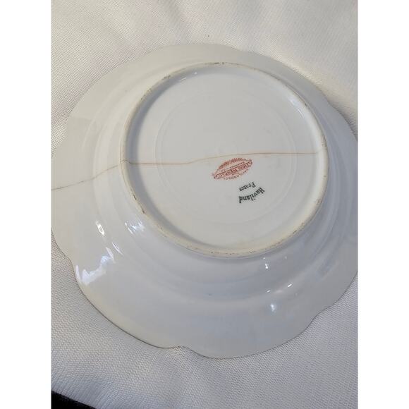 RARE Haviland France Pour Butter/Cheese Dish w/Pierced Lid-AS IS - Picture 12 of 16